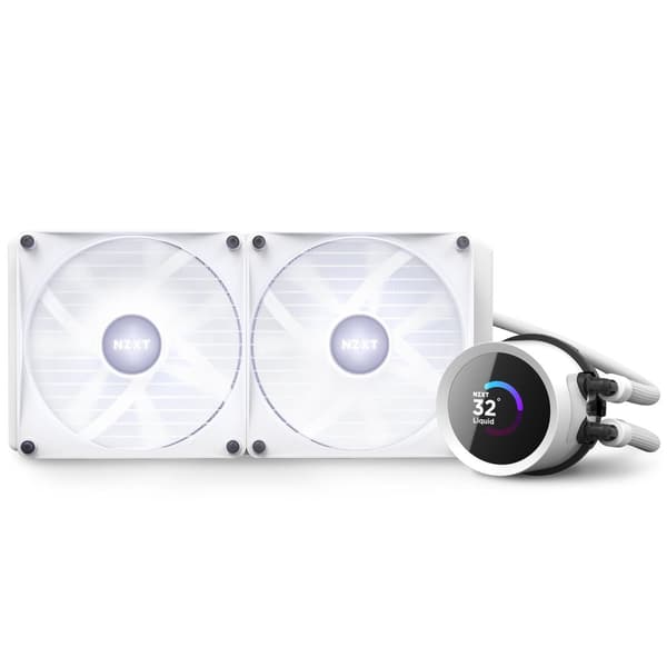 NZXT Kraken 280 RGB Processor All-in-one liquid cooler 14 cm White 1 pc(s)