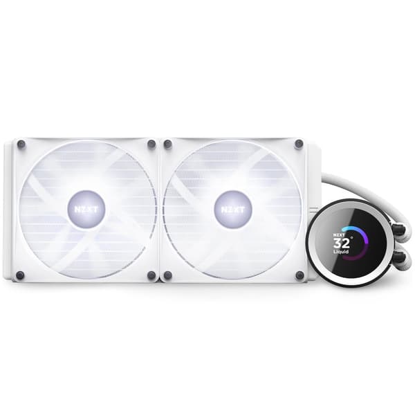NZXT Kraken 280 RGB Processor All-in-one liquid cooler 14 cm White 1 pc(s)