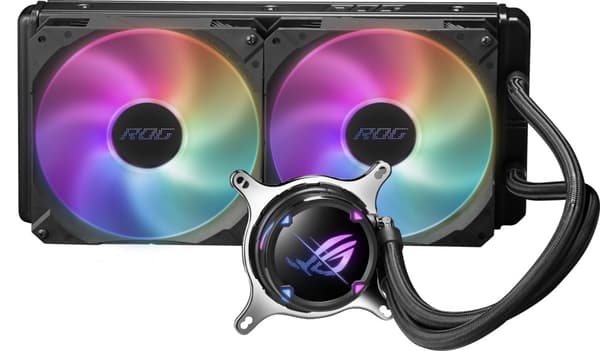 ASUS ROG STRIX LC II 280 ARGB Processor All-in-one liquid cooler 14 cm Black 1 pc(s)