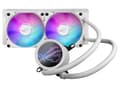 Miniatyrbilde 1 av 4: ASUS ROG Ryuo III 240 ARGB White Edition Processor Liquid cooling kit 12 cm
