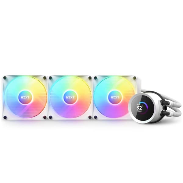 NZXT Kraken 360 RGB Processor All-in-one liquid cooler 12 cm White 1 pc(s)