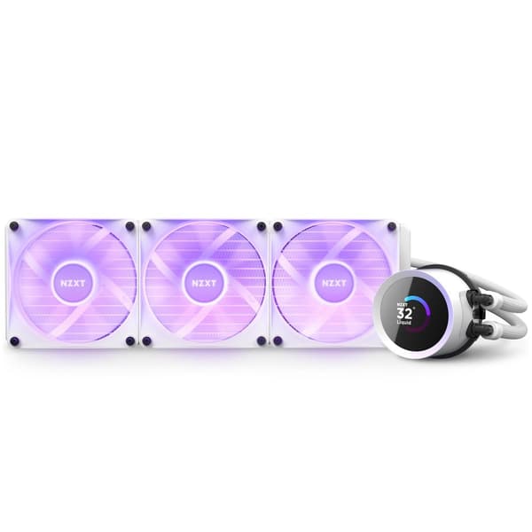 NZXT Kraken 360 RGB Processor All-in-one liquid cooler 12 cm White 1 pc(s)