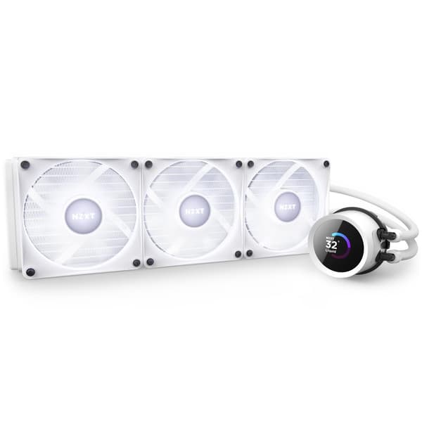 NZXT Kraken 360 RGB Processor All-in-one liquid cooler 12 cm White 1 pc(s)