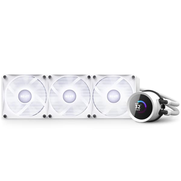 NZXT Kraken 360 RGB Processor All-in-one liquid cooler 12 cm White 1 pc(s)