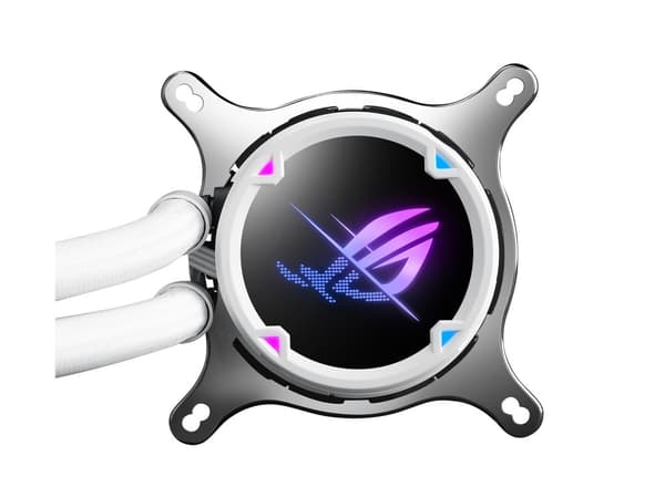 CPU AIO Liquid Cooler ASUS ROG Strix LC II 360 ARGB White Edition, Aura Sync