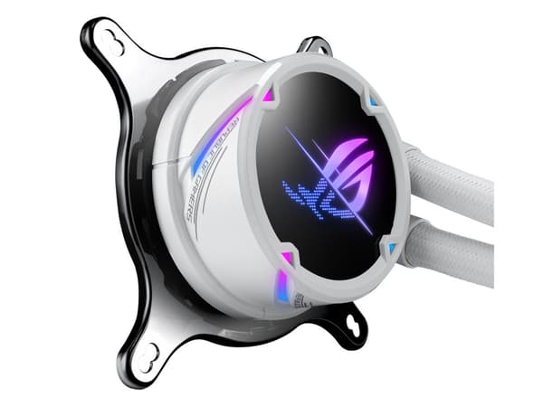 CPU AIO Liquid Cooler ASUS ROG Strix LC II 360 ARGB White Edition, Aura Sync