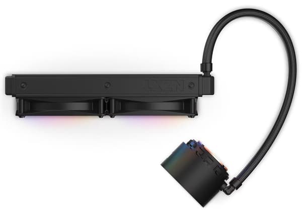 NZXT Kraken Elite 240 RGB Processor All-in-one liquid cooler 12 cm Black 1 pc(s)