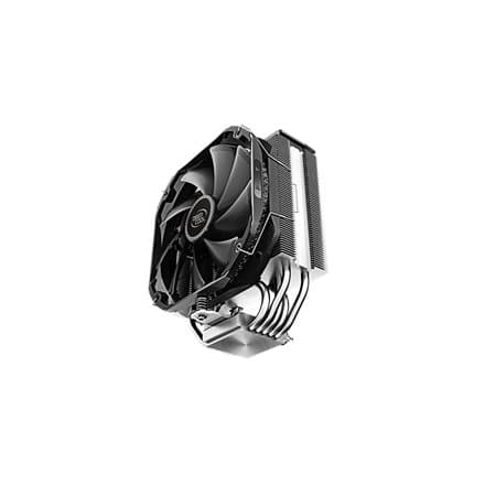 DeepCool AS500, CPU Air Cooler, 1x140mm PWM Fan, Addressable RGB LED, Intel LGA2066/2011-v3/2011/1700/1200/1151/1150/1155, AMD AM5/AM4, 142×98×164 mm(