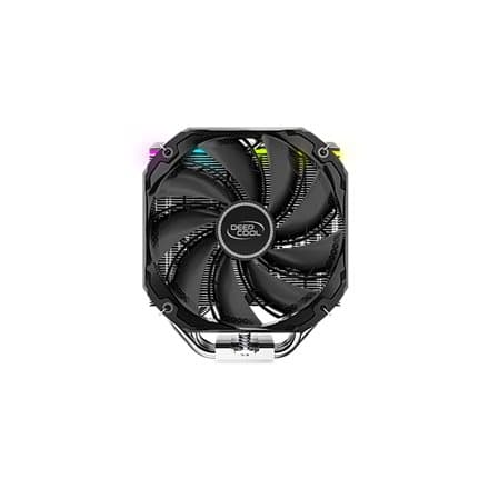 DeepCool AS500, CPU Air Cooler, 1x140mm PWM Fan, Addressable RGB LED, Intel LGA2066/2011-v3/2011/1700/1200/1151/1150/1155, AMD AM5/AM4, 142×98×164 mm(