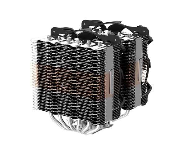 Zalman chladič CPU CNPS20X / 2x 140mm RGB ventilátor / heatpipe / PWM / výška 170mm / pro AMD i Intel
