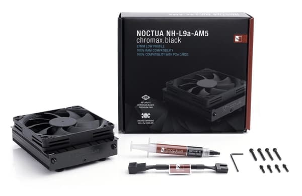 CPU Cooler Noctua NH-L9A Chromax.black for AMD/AM5