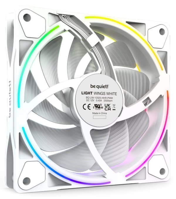 CASE FAN 120MM LIGHT WINGS PWM/WHITE HIGH-SP. BL101 BE QUIET