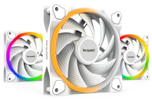 CASE FAN 120MM LIGHT WINGS PWM/WHITE HIGH-SP. BL101 BE QUIET Hvit