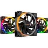 CASE FAN 120MM LIGHT WINGS/TRIPLE-PACK BL076 BE QUIET Sort