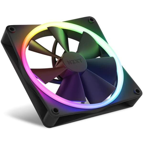NZXT F140 RGB 140mm Black 2-pack & RGB Controller