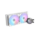 Miniatyrbild 3 av 10: Zalman vodní chladič CPU ALPHA24 White / 2 x 120 mm / PWM / ARG  / bílý