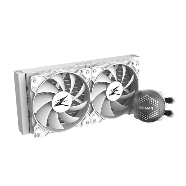 Zalman vodní chladič CPU ALPHA24 White / 2 x 120 mm / PWM / ARG / bílý