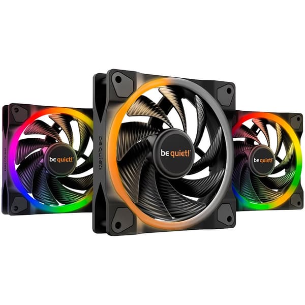 be quiet! LIGHT WINGS 120mm PWM high-speed Triple-Pack