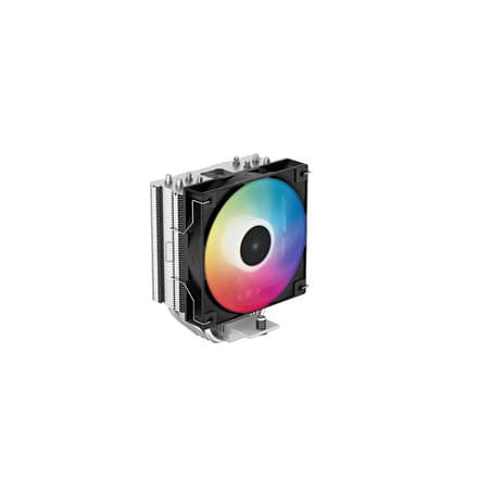 Deepcool | CPU Cooler | AG400 BK LED | Black | Intel, AMD musta, Terästä