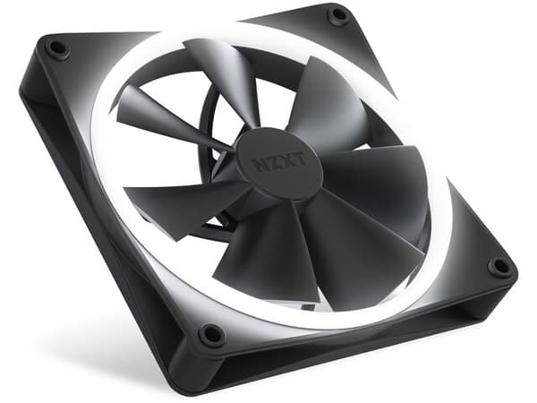 Fan NZXT F140 RGB Black Sort