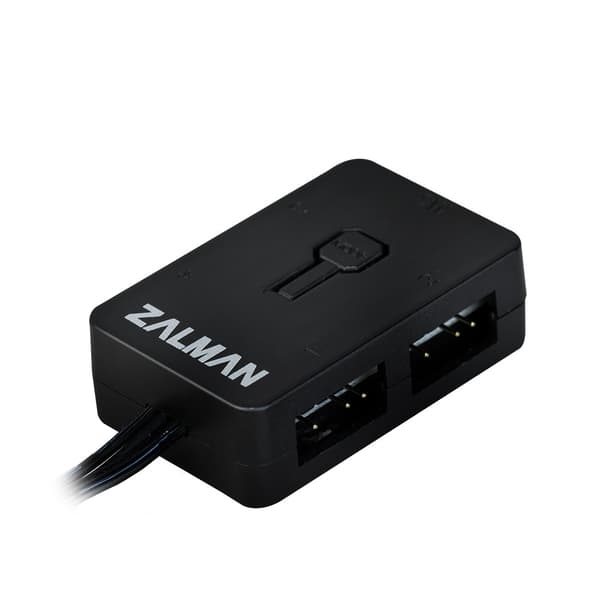 Zalman sada 3 ks ventilátorů ZM-IF120 / 120mm / ARGB / 3-pin / bíločerný