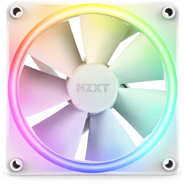 NZXT F120 RGB DUO Fan 12 cm White 1 pc(s)