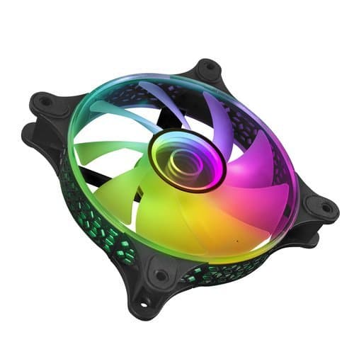 Mars Gaming MF-3DKIT Infinity Mirror ARGB 120mm Remote Control Computer Cooler Kit