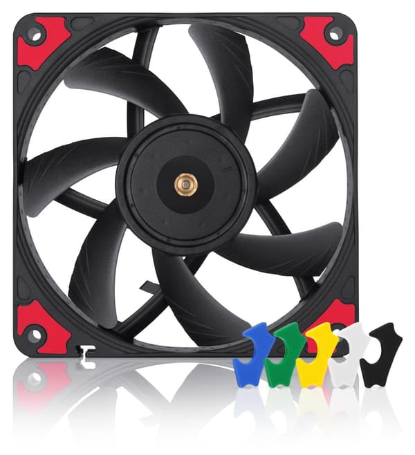Fan Noctua 120mm NF-A12x25-PWM chromax black swap Sort