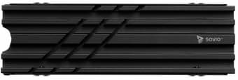 SAVIO Cooling for M.2 NVME 2280 drives, AK-60, Black