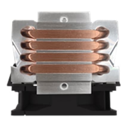 Cooler Cooler Master "HYPER H410R RGB", compatibil skt. Intel si AMD,racire cu aer,ventilator 92 mm, 2000 rpm, inaltime cooler 136mm, 4 heatpipe, ilum