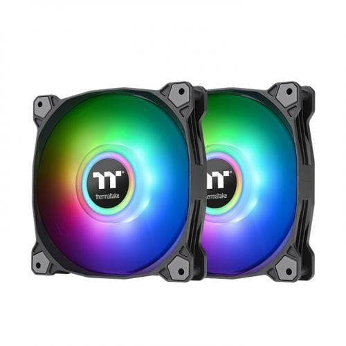 Wentylator - Pure Duo 12 ARGB Sync Radiator Fan 2 Pak czarny Sort