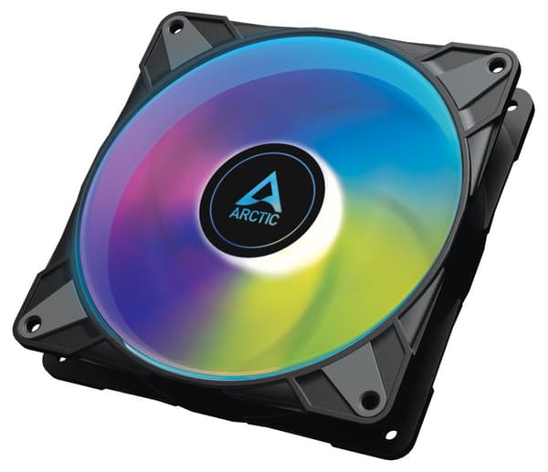 ARCTIC P14 ventilátor (3 ks) / 140mm / PWM / PST / ARGB / černý Sort