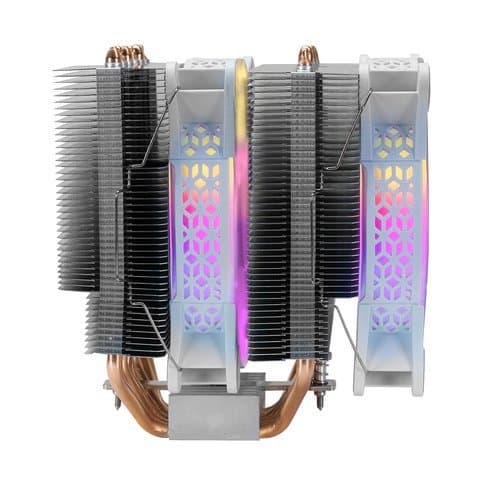 Mars Gaming MCPU-XT CPU Cooler Dual Tower Cooling 300W 2x120mm ARGB