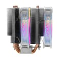 Miniatyrbillede 4 af 6: Mars Gaming MCPU-XT CPU Cooler Dual Tower Cooling 300W 2x120mm ARGB