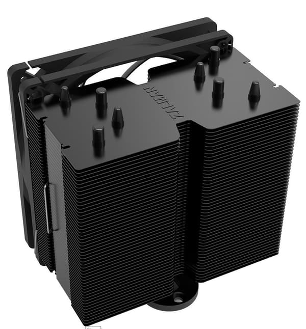 Zalman chladič CPU CNPS10X Performa Black / 135mm ventilátor / 4x heatpipe / PWM / výška 155mm / pro AMD i Intel / černý