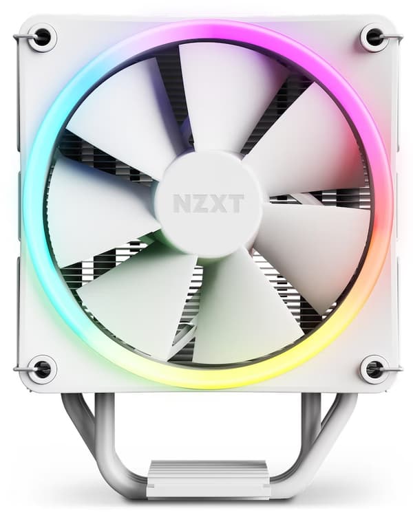 NZXT T120 RGB Processor Air cooler 12 cm White 1 pc(s) Vit