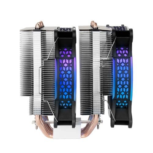 Mars Gaming MCPU-XT CPU Cooler Dual Tower Cooling 300W 2x120mm ARGB