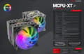 Miniatyrbilde 6 av 6: Mars Gaming MCPU-XT CPU Cooler Dual Tower Cooling 300W 2x120mm ARGB