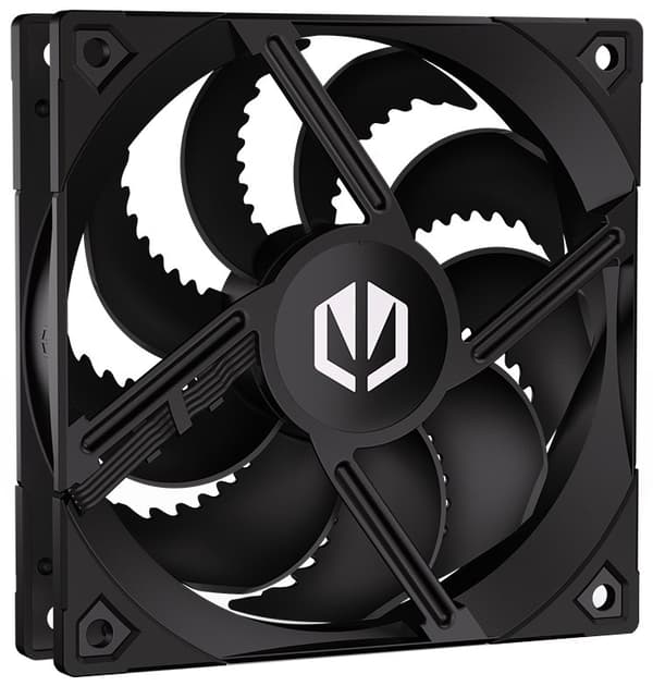 Fan ENDORFY Fluctus 120 PWM - Black Sort