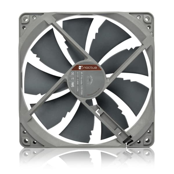 Fan Noctua NF-P14s redux-1200, 140 mm, PWM Grå