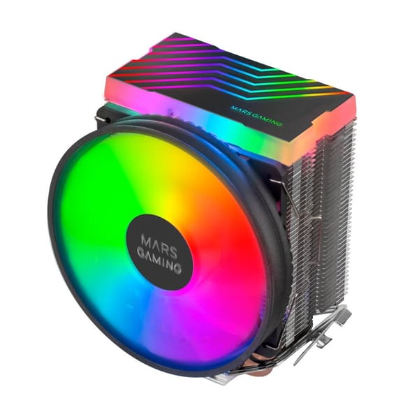 Mars Gaming MCPU33 CPU Cooler FRGB 140W 11cm Sort