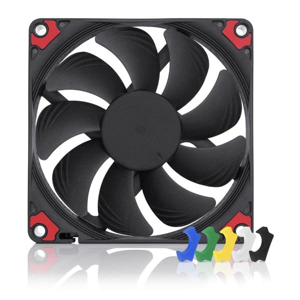 Fan Noctua NF-A9x14-HS PWM chromax black swap 92mm Sort