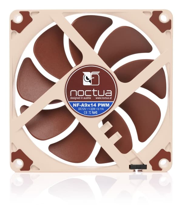 Noctua NF-A9X14 PWM Computer case Fan 9.2 cm Brown