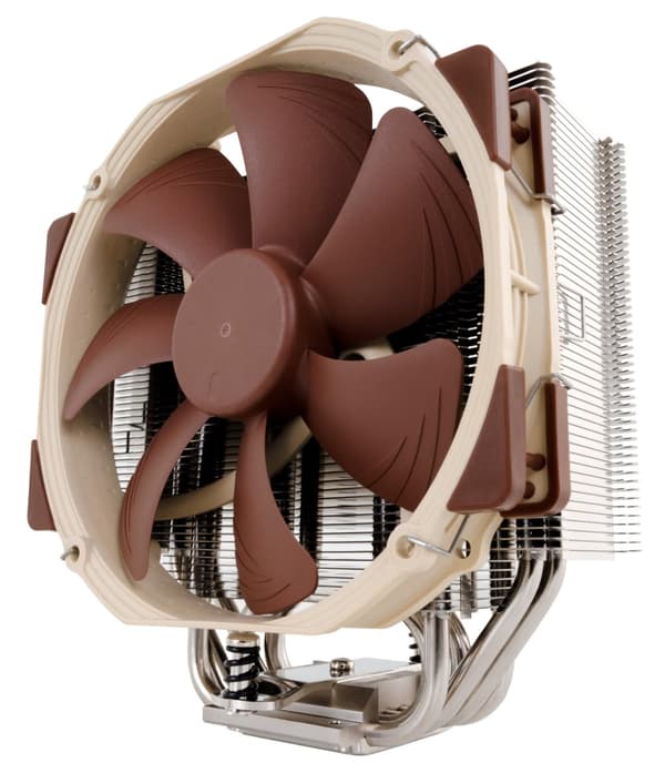 Noctua NH-U14S computer cooling component Processor Cooler 12 cm Brown, Stainless steel Brun, Rustfrit stål