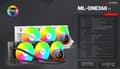 Miniatyrbild 3 av 6: Mars Gaming ML-ONE360 CPU Liquid Cooling FRGB