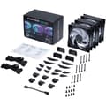 Miniatyrbilde 10 av 10: Phanteks D30 120mm  PWM Fan, DRGB, Bla