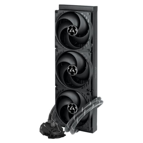 Cooler Arctic "Liquid Freezer II - 420", compatibil skt. Intel si AMD, racire cu lichid, ventilator 140 mm x 3, 1700 rpm, "ACFRE00092A" (timbru verde