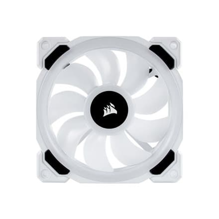 Corsair LL120 RGB LED 120mm PWM White High Airflow Fan