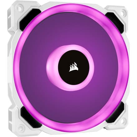 Corsair LL120 RGB LED 120mm PWM White High Airflow Fan