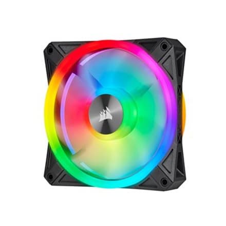 CORSAIR iCUE QL120 RGB Sort, Grå